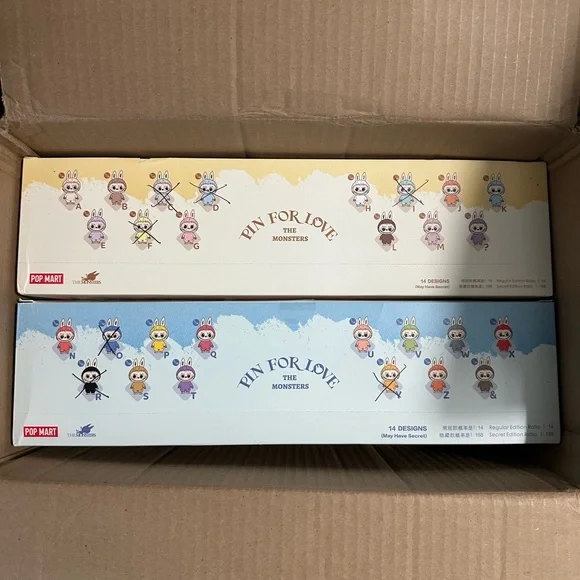 Pop Mart Monsters Plush Pendant, Authentic POPMART Pin for Love Labubu, G - Picture 2 of 6